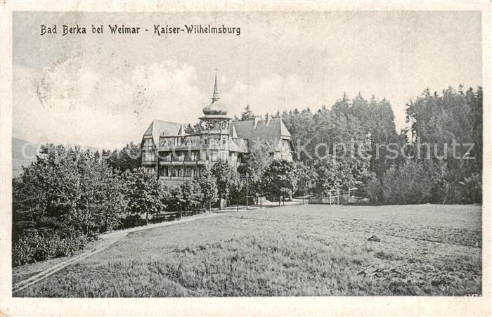 Bad Berka Kaiser Wilhelmsburg