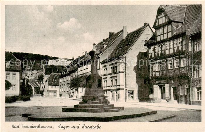 Bad Frankenhausen Anger und Kurstrasse