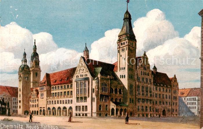 CHEMNITZ Sachsen Neues Rathaus