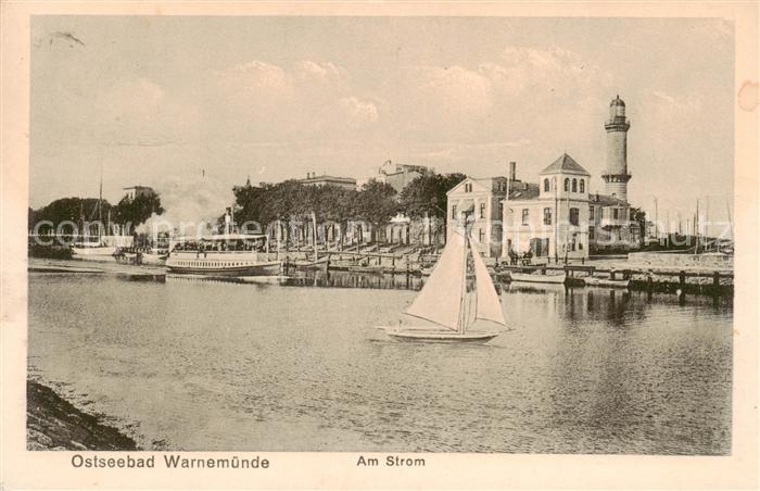 Warnemuende Ostseebad Am Strom