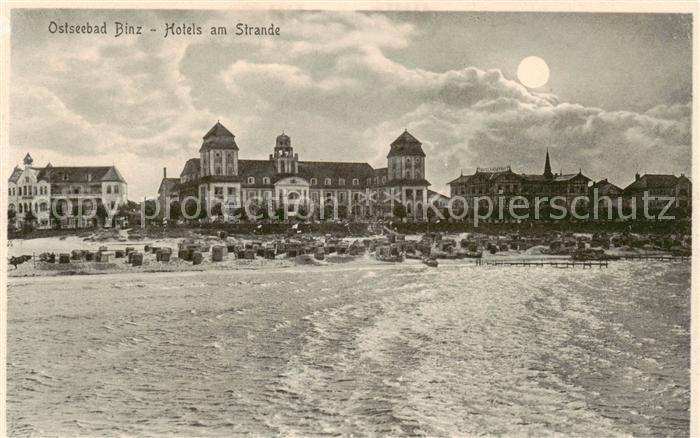 Binz Ruegen Hotels am Strande