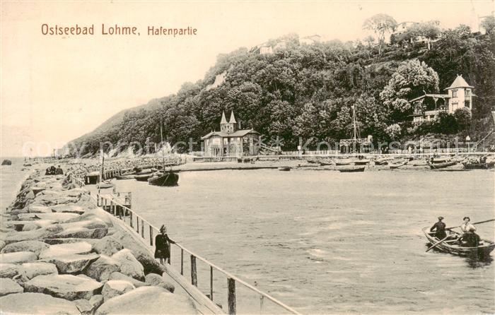 Lohme Ruegen Hafenpartie