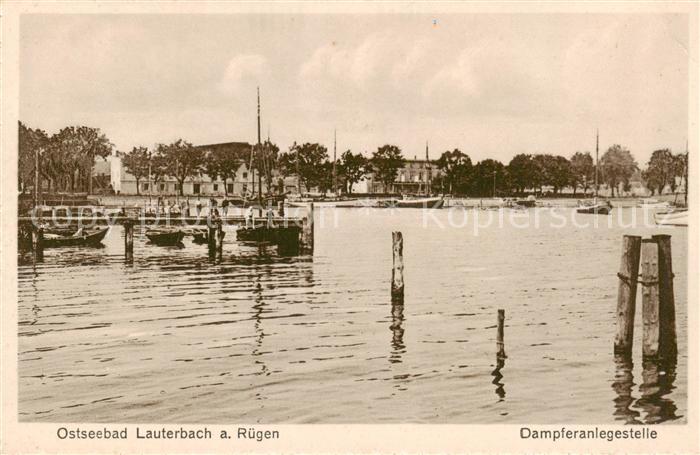 Lauterbach Ruegen Dampferanlegestelle