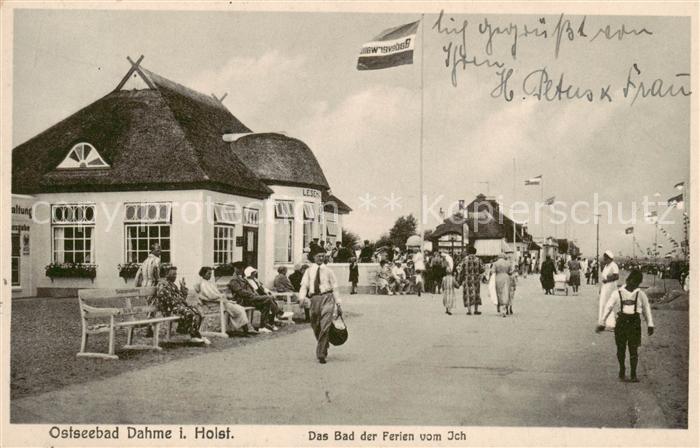 Dahme  Ostseebad Holstein Promenade