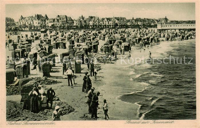 Swinemuende Swinoujscie Strandpartie