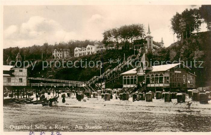 Sellin Ruegen Am Strande
