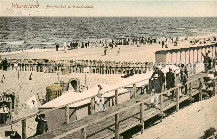 Westerland Sylt Familienbad und Wandelbahn