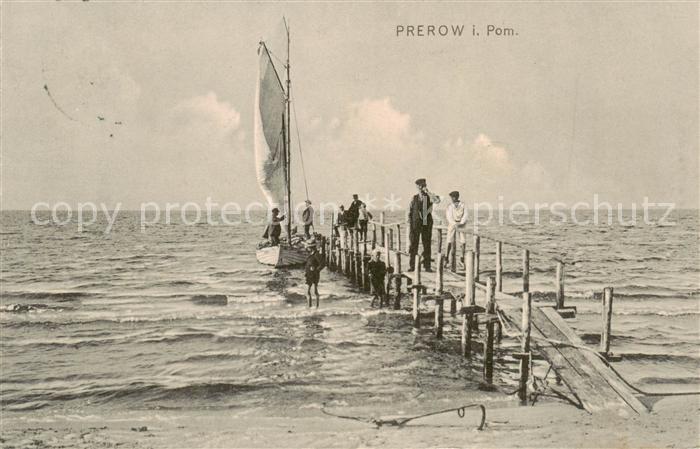 Prerow Ostseebad Bootsanlegesteg