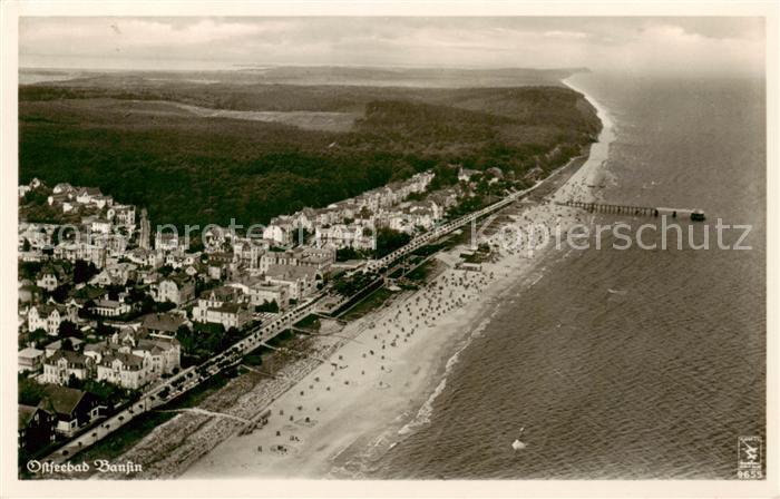 Bansin Ostseebad Fliegeraufnahme