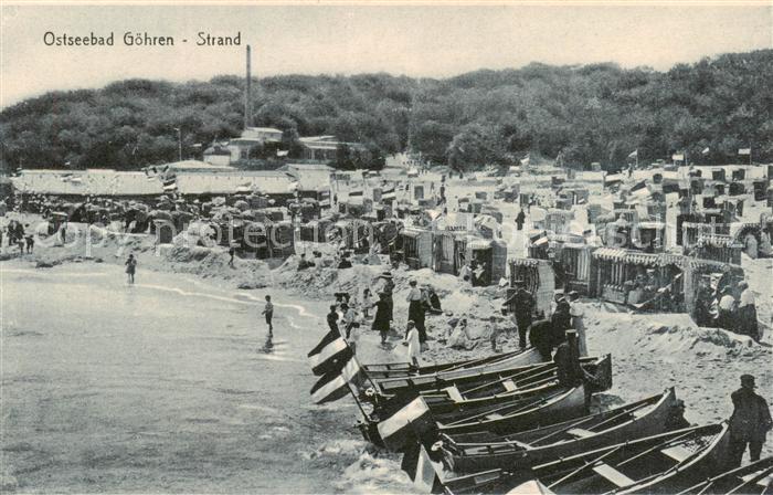 Goehren  Ostseebad Ruegen Strand