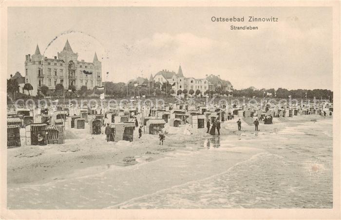 Zinnowitz Ostseebad Strandleben Hotels