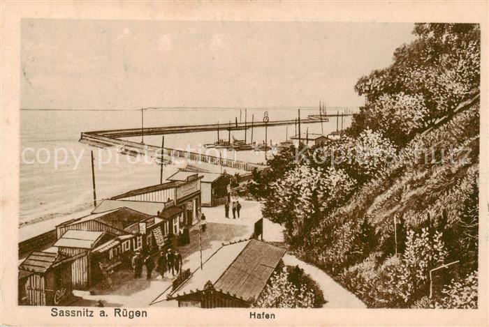 Sassnitz Ostseebad Ruegen Hafen
