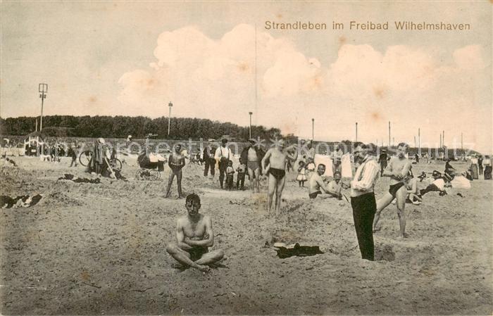 Wilhelmshaven  CITY Strandleben im Freibad