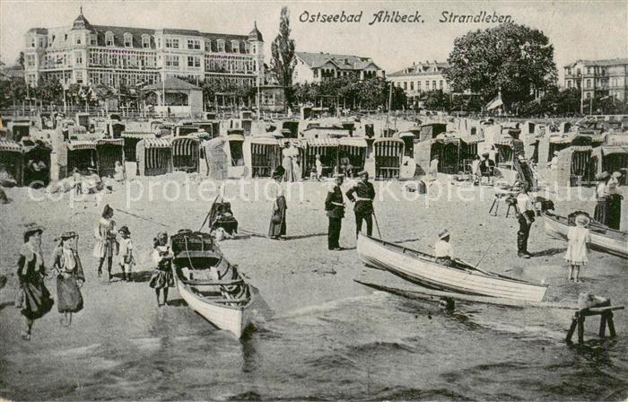 Ahlbeck Ostseebad Strandleben Hotels