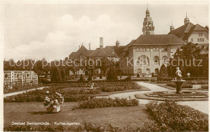 Swinemuende Swinoujscie Kurhausgarten