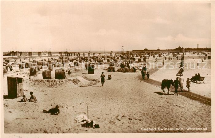 Swinemuende Swinoujscie Weststrand