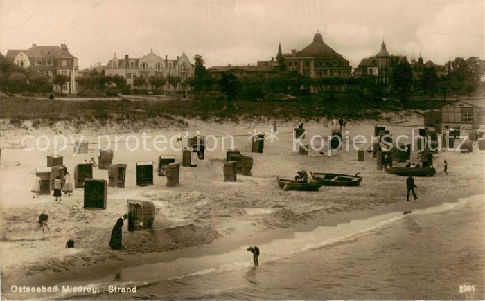 Misdroy Ostseebad Miedzyzdroje PL Strandpartie