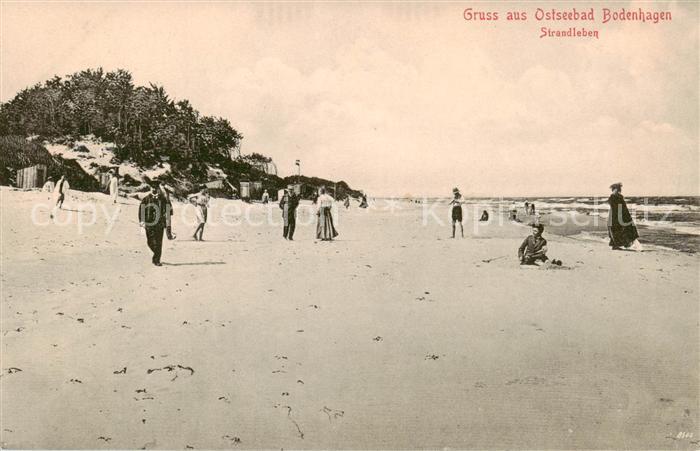 Bodenhagen Kolberg Ostseebad Kolobrzeg PL Strandleben