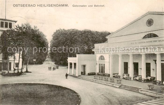 Heiligendamm Ostseebad Colonnaden am Bahnhof
