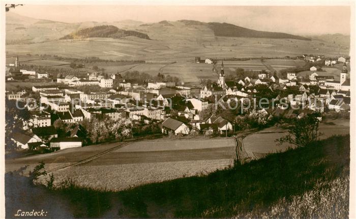 Landeck Bad Schlesien PL Panorama