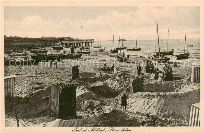 Ahlbeck Ostseebad Strandleben