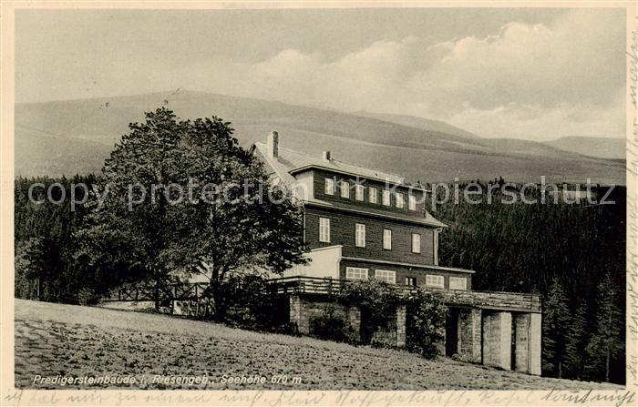 Seidorf Riesengebirge PL Predigersteinbaude