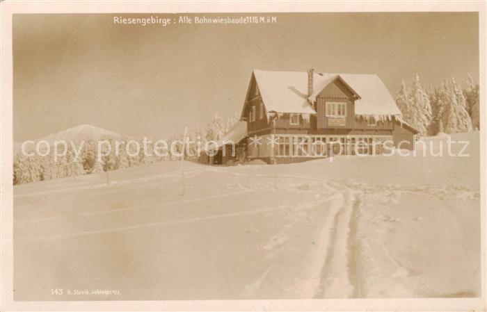 Riesengebirge Krkonose Karkonosze Alte Bohnwiesbaude