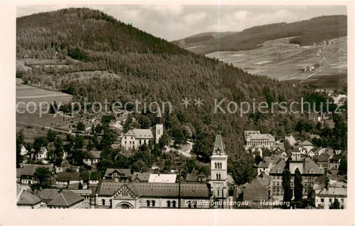 Graslitz Kraslice CZ mit Hausberg