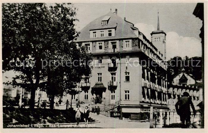 Johannisbad Janske Lazne Boehmen CZ Res Lazarett Johannishof