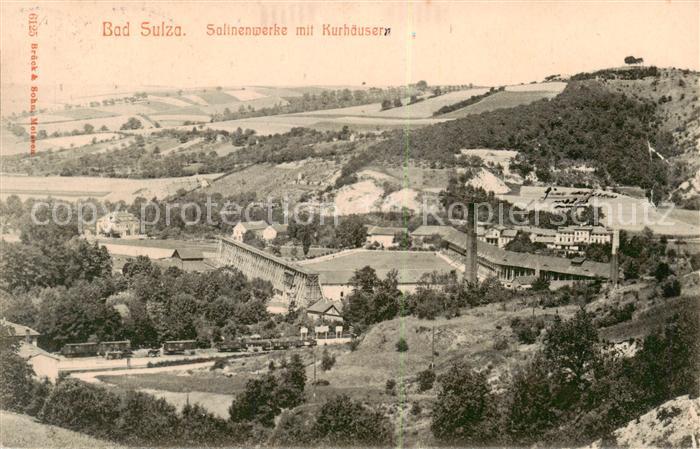 Bad Sulza Salinenwerke mit Kurhaeuser