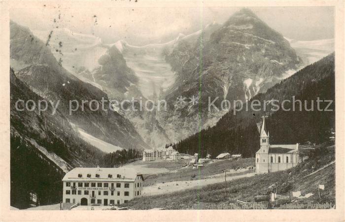 Trafoi Stilfs Suedtirol IT Trafoital mit Hotel zur schoenen Aussicht