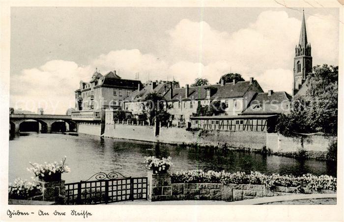 Guben Partie an der Neisse