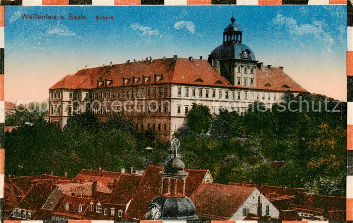 Weissenfels Saale Schloss Feldpost