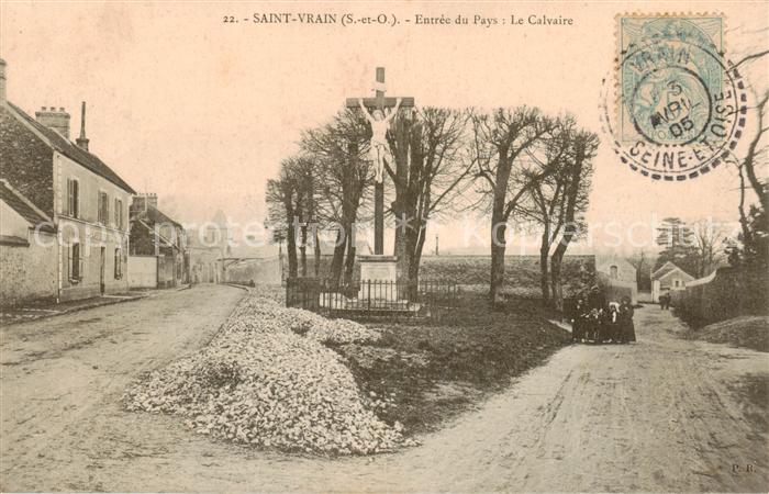 Saint-Vrain Essonne Entree du Pays Le Calvaire