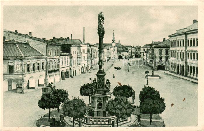 Zwittau Svitavsko CZ Stadtplatz