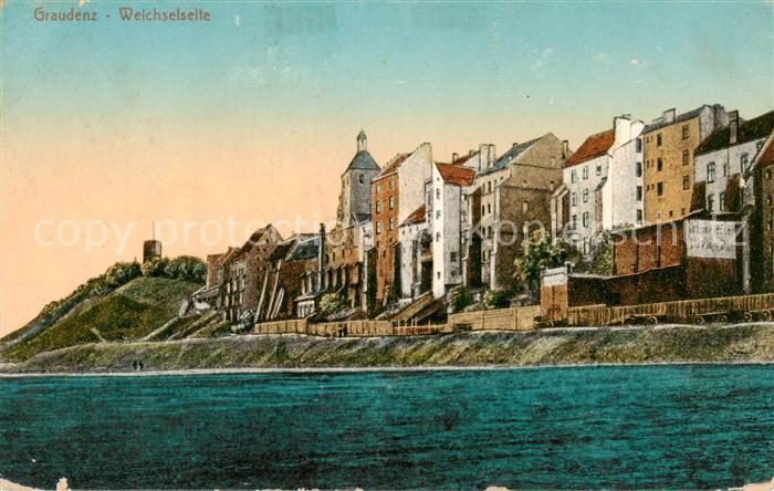 Graudenz Grudziadz Westpreussen PL Weichselseite Feldpost