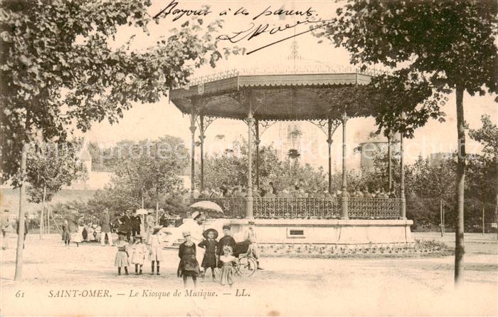 Saint-Omer Pas-de-Calais Le Kiosque de Musique