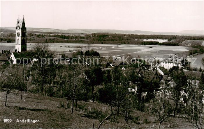 Andelfingen ZH Panorama mit Kirche