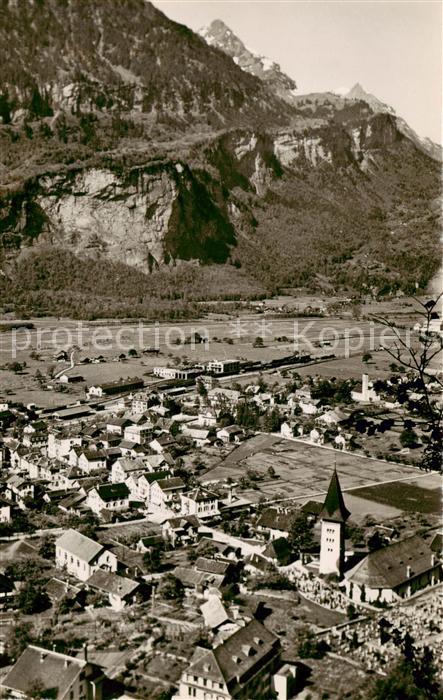 Meiringen BE Fliegeraufnahme