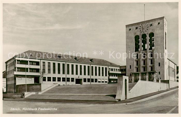 Zuerich ZH Milchbuck Pauluskirche