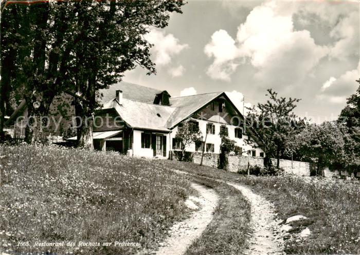 Provence-Mutrux VD Restaurant des Rochats