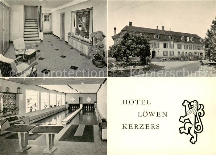 Kerzers Hotel Loewen Flur Kegelbahn