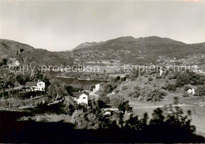 Montagnola TI Panorama verso Ponte Tresa