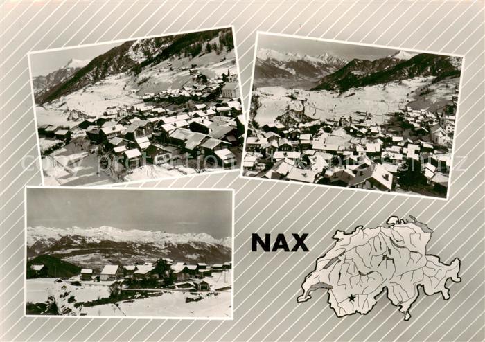 Nax-sur-Sion VS Vue aerienne