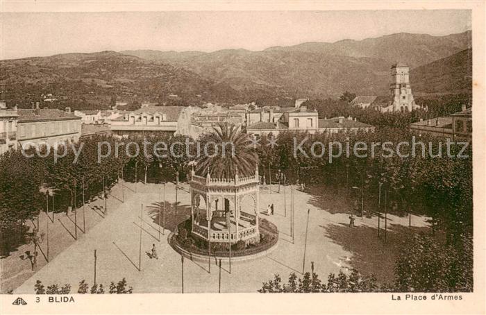 Blida Algerie La Place d Armes