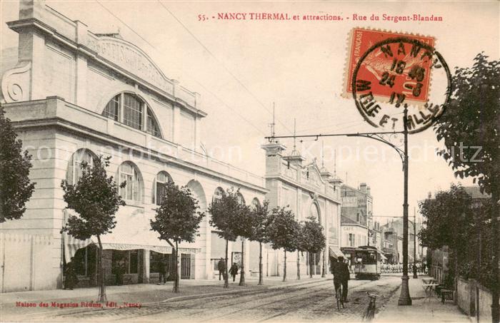 Nancy 54 Thermal et attractions Rue du Sergent Blandan