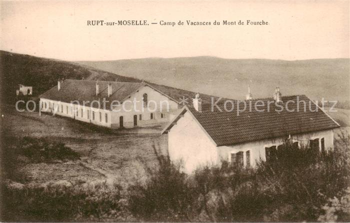 Rupt-sur-Moselle 88 Vosges Camp de Vacances du Mont de Fourche