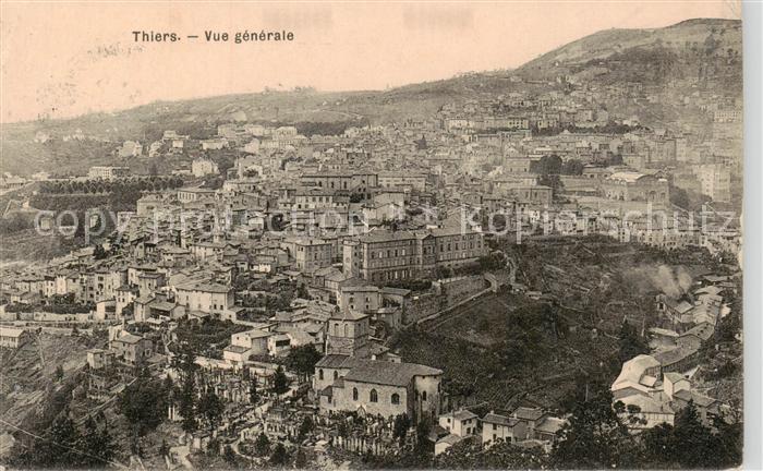 Thiers 63 Puy-de-Dome Vue generale
