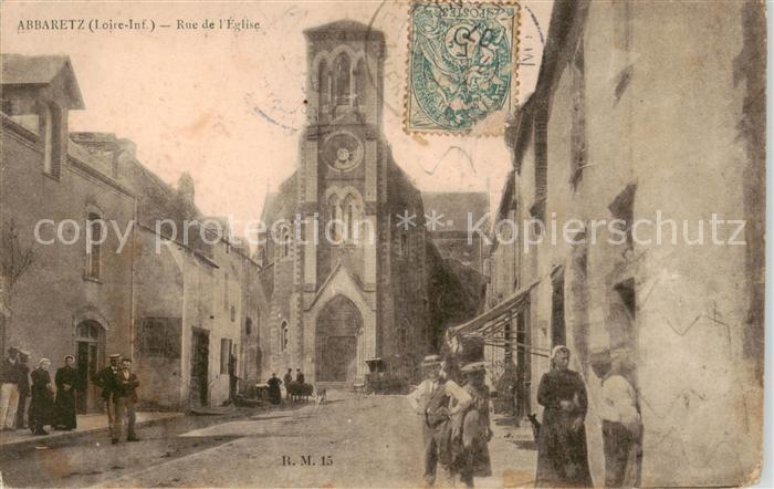 Abbaretz Rue de l'Eglise