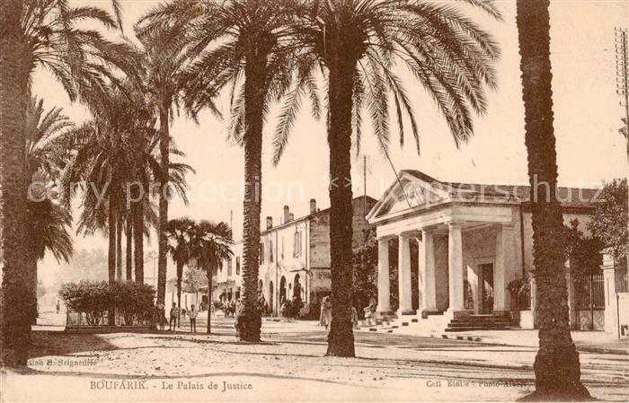 Boufarik Algerie Le Palais de Justice